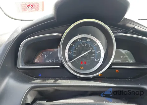 2017 Toyota Yaris Ia из США, поврежденный, VIN 3MYDLBYV8HY194476